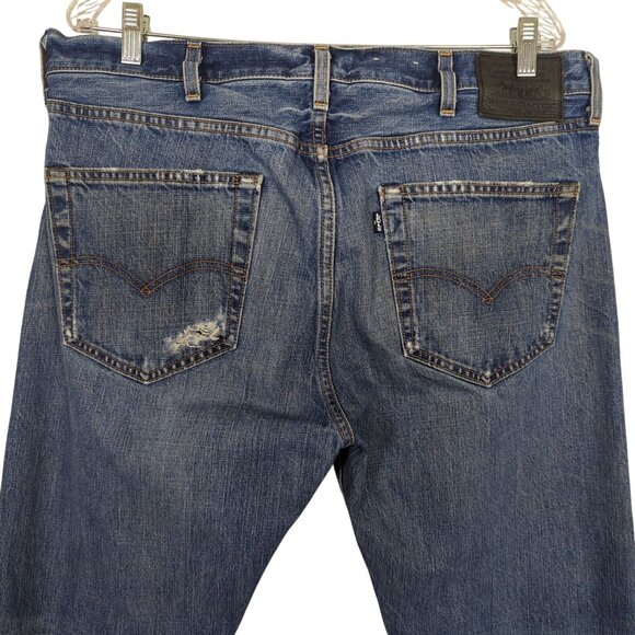 Levi’s Made & Crafted 501 Taper Jeans Men’s 38x34 Made in Japan Premium Denim - Picture 5 of 16